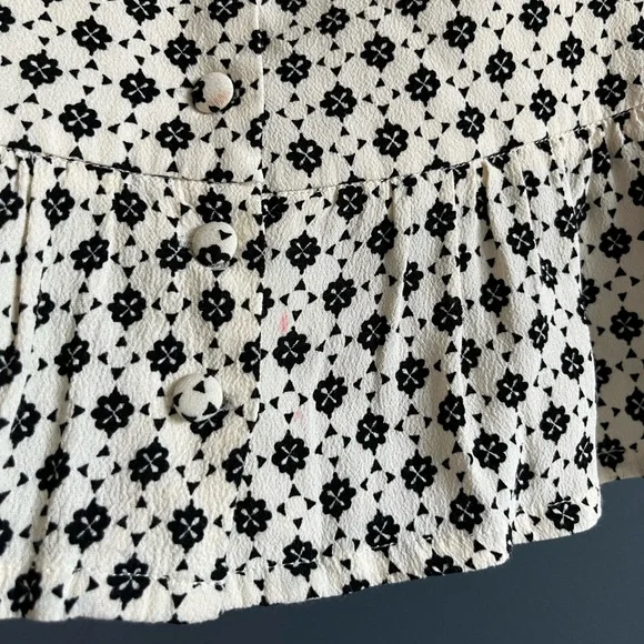 ba&sh patterned blouse - Picture 4 of 9